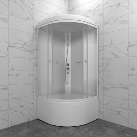 Душевая кабина Тритон Лайт Щ0000061838 90х90 четверть круга с крышей ориентация универсальная