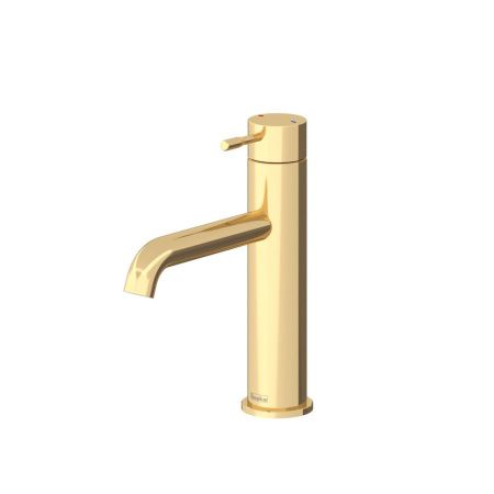 Смеситель Teska ATLAS Leo S E5717 на раковину золото