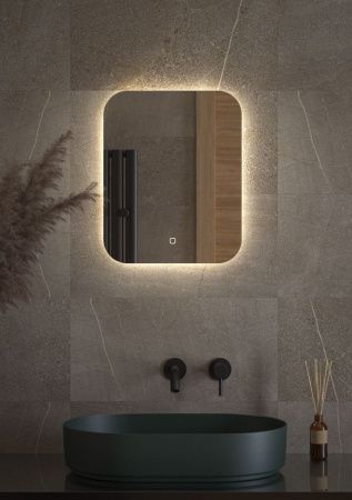 Зеркало с подсветкой Defesto OPTI DF 2801S 40х50 подвесное