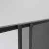 Душевой уголок Niagara Nova NG-2823-34BLACK 90х90 стекло тонированное профиль черный без поддона