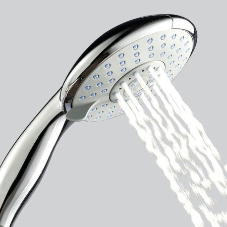 Душевая лейка Wasserkraft A003 цвет хром