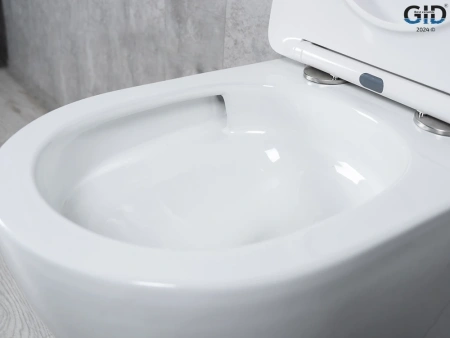 Унитаз подвесной Gid Tornado 62258Y белый с сиденьем микролифт безободковый смыв торнадо