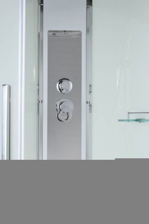 Душевая кабина AvaCan EM EM5080NT 80х80 четверть круга без крыши ориентация универсальная