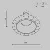 Светильник встраиваемый Maytoni Technical Share DL126-GU10-TRS-W