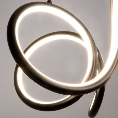 Светильник подвесной Maytoni Curve Modern MOD241PL-L60BK