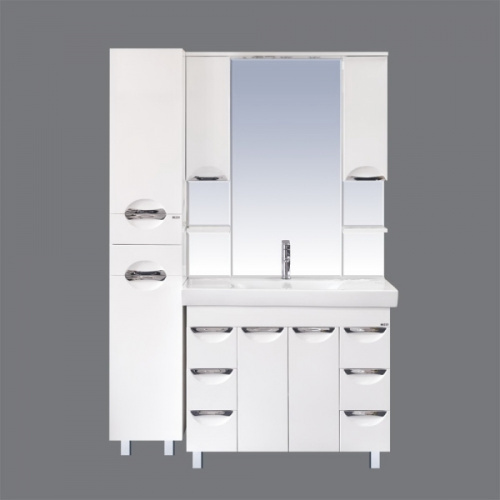 Зеркало-шкаф Misty София П-Соф02120-011Св 119х17х116 подвесной - фото 2