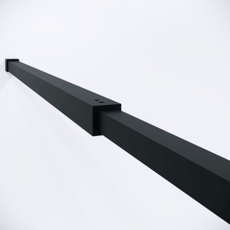 Душевая перегородка Niagara Nova NG-582-12BLACK 120х200 стекло матовое профиль черный