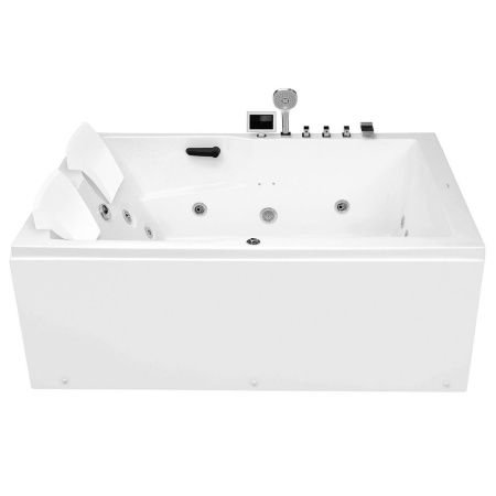 Ванна акриловая гидромассажная Gemy G9061 K R 180х120 пристенная прямоугольная с каркасом