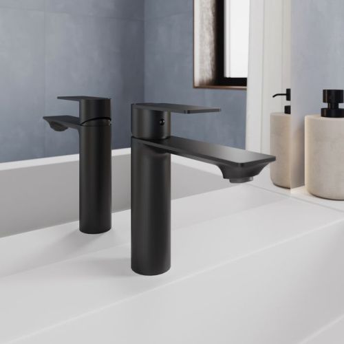 Смеситель Milardo Maze MAZBL00M01 на раковину черный - фото 2