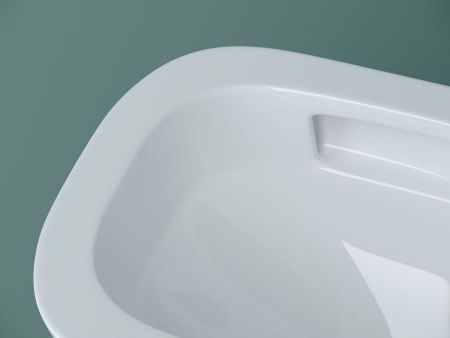 Унитаз подвесной Ceramica Nova UNION CN4009T белый с сиденьем микролифт безободковый смыв торнадо