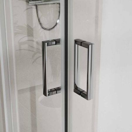 Душевой уголок Vincea City VSS-5CT9010CL 100х90 стекло прозрачное профиль хром без поддона