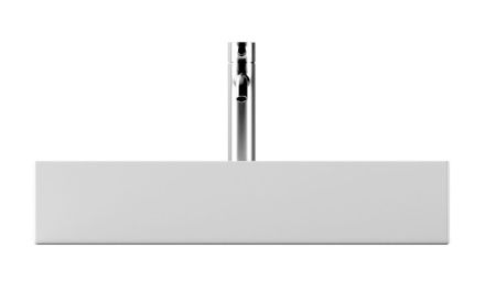 Раковина керамическая Alice Hide 31130101 60х40 накладная цвет белый без отверстий под смеситель