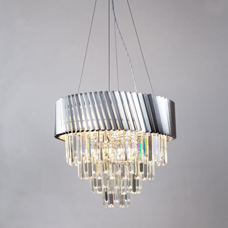 Люстра подвесная Arte Lamp Muscida (Мусцида) A1004SP-8SI