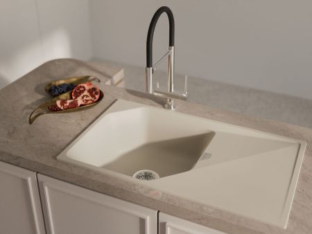 Кухонная мойка Rivelato LOCUS LS-85 beige scuro 85х50 цвет бежевый