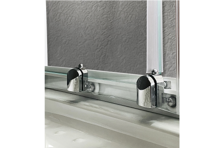 Душевой уголок Royal Bath BK RB8120BK-T-L 120х80 стекло прозрачное профиль белый с поддоном