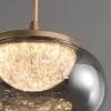 Светильник подвесной Delight Collection MT9128-1H gold/smoke