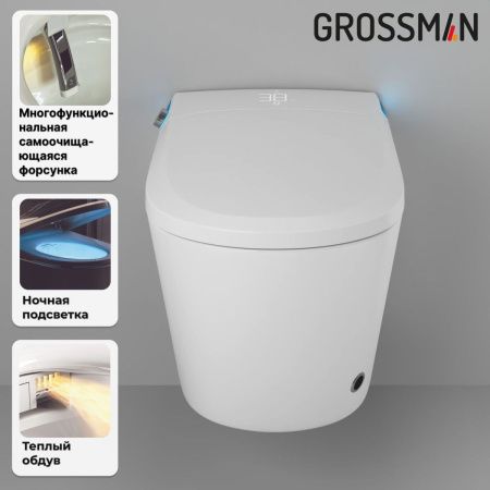 Инсталляция + унитаз Grossman 901.5702.01.000 белый