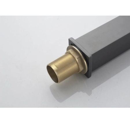 Смеситель для раковины Knotlor STABLE KN-24/GM на столешницу вороненая сталь