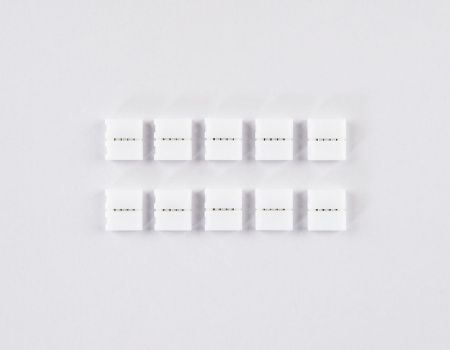 Соединитель прямой для светодиодной ленты 5050 12/24V (4 контакта) GS6201 (10 шт.) Ambrella Light illumination (иллуминатион) GS6201