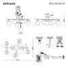 Люстра потолочная Evoluce Sierra (Сиерра) SLE1195-302-07