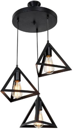 Светильник подвесной Toplight Cherise (Цхерисе) TL1605H-03BK