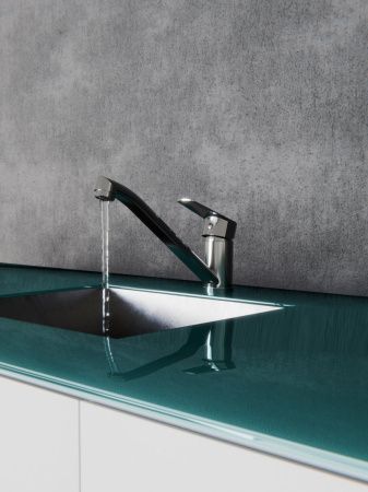 Смеситель для кухни Knotlor ECOFLOW KN-12 на мойку хром