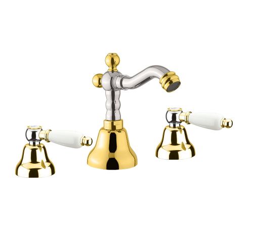 Смеситель Fiore 02CO0647 на биде хром/золото - фото 2