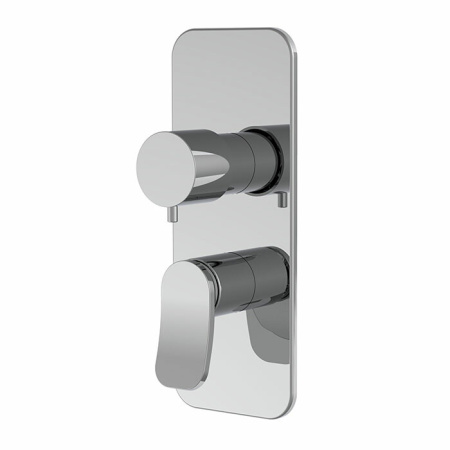 Смеситель Fima Carlo Frattini Flo F3809X6CR настенный встраиваемый хром Смеситель Fima Carlo Frattini Flo F3809X6CR настенный встраиваемый хром