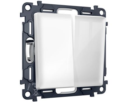 Комплект механизма 2-клавишного перекрестного выключателя 10A-250V Ambrella Volt MA MA103030