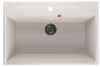 Кухонная мойка Ulgran Quartz Forte 760-01 76х51 цвет белый поверхность матовая
