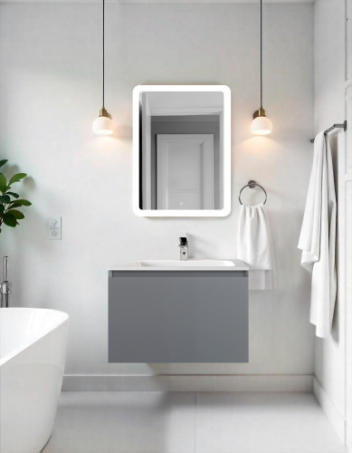 Тумба под раковину Art&Max Latina AM-Latina-600-1C-SO-GM 60,5x46x43,5 - фото 3
