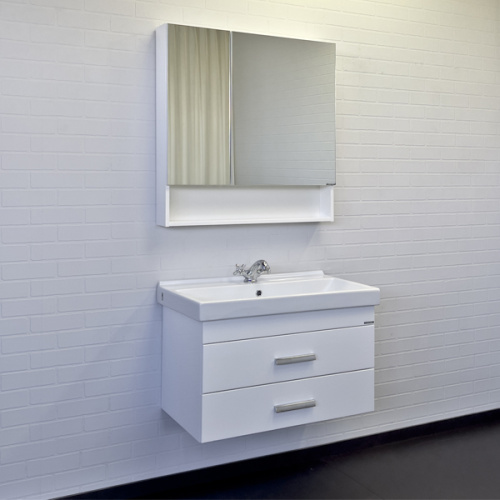 Тумба с раковиной Comforty 00-00011163CF 80x45x53 - фото 4