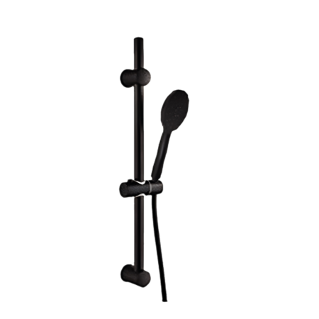 Душевой гарнитур Remer 317ID8MPNO настенный цвет черный матовый