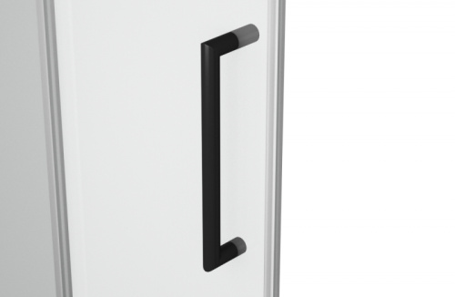 Душевая дверь Bravat Blackline BD120.4101B 120х200 стекло прозрачное профиль черный - фото 5