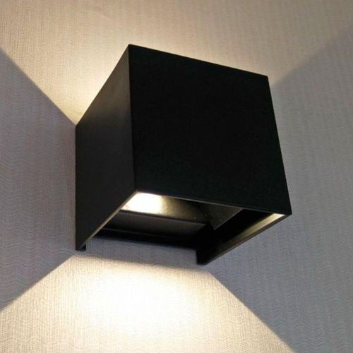 Уличный настенный светодиодный светильник Kink Light Куб 08585,19(3000K) - фото 3