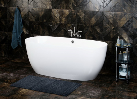 Ванна из литьевго мрамора Astra-Form Атрия 01010018 160х75 отдельностоящая овальная