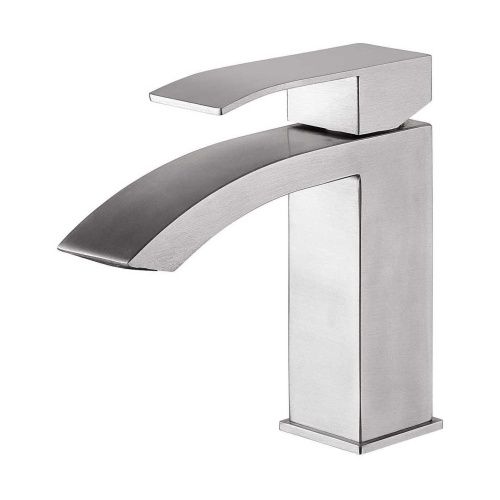 Смеситель Fashun A51118 на раковину сатин - фото 2