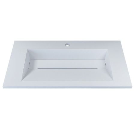 Тумба с раковиной Uperwood Barsa-Next 290000013 80х50 цвет коричневый/черный