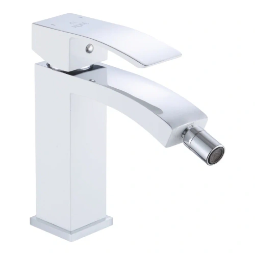 Смеситель Rose R1507F на биде белый/хром - фото 2