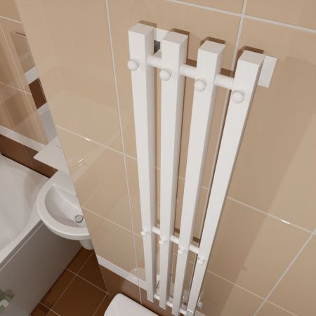 Полотенцесушитель электрический Altasan АргоПроф АргоПроф12021БМ 20х120 белый