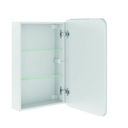Зеркало-шкаф Corozo Алабама SD-00001389 50х80 подвесной цвет белый