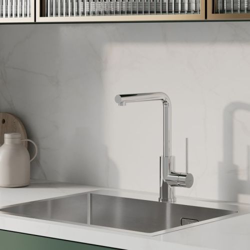 Смеситель для кухни Iddis Rule RULSBL0i05 на мойку хром - фото 2