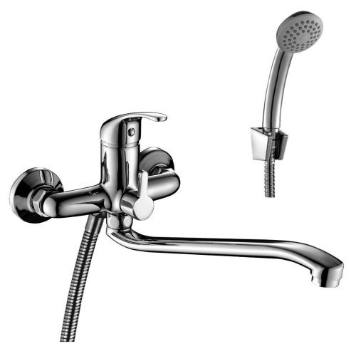 Смеситель для ванны Rossinka A A35-34 настенный хром