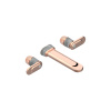 Смеситель для раковины THG Corvair a manettes Fior di Bosco U8L-H62-40SGB встраиваемый в стену золото (внешняя часть)