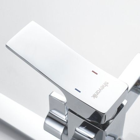 Душевая стойка Shevanik S6136 настенная цвет хром