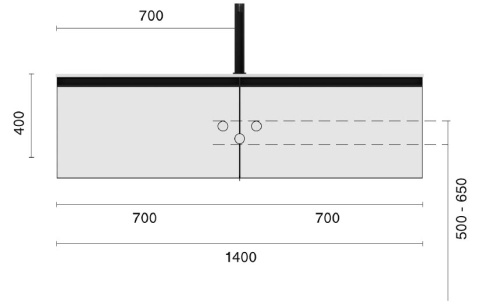 Тумба под раковину Armadi Art Quatro 790-M2-140(70+70)-D-MG+LD 140х50х40 подвесная цвет бежевый - фото 2