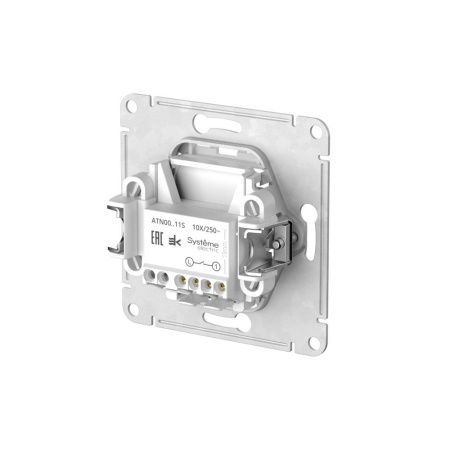 Выключатель 1-клавишный сх.1 10АХ Systeme Electric AtlasDesign (АтласДесигн) ATN000111S