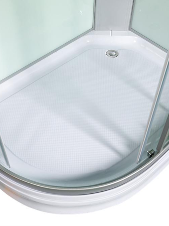 Душевая кабина WeltWasser WW500 10000003329 90х120 асимметричная с крышей ориентация правая