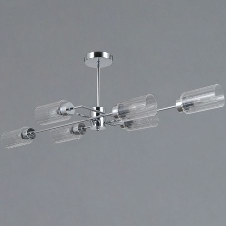 Люстра на штанге Illumico IL0734-6ASQ-25 CR NAPLES
