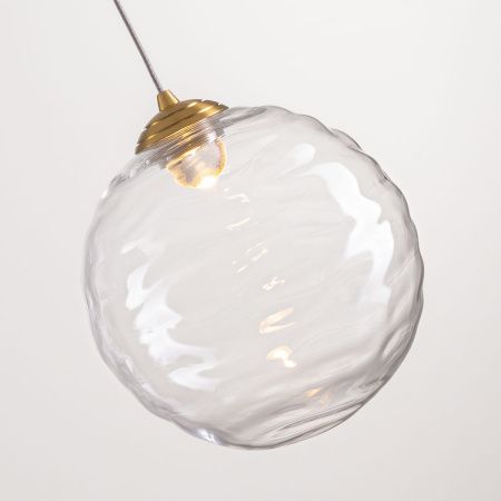 Светильник подвесной Delight Collection MD25030001-1A brass/clear